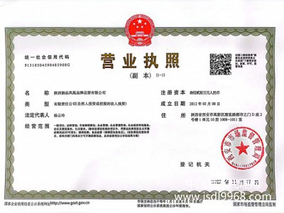 營業執照（副本）