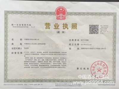 營業執照（副本）